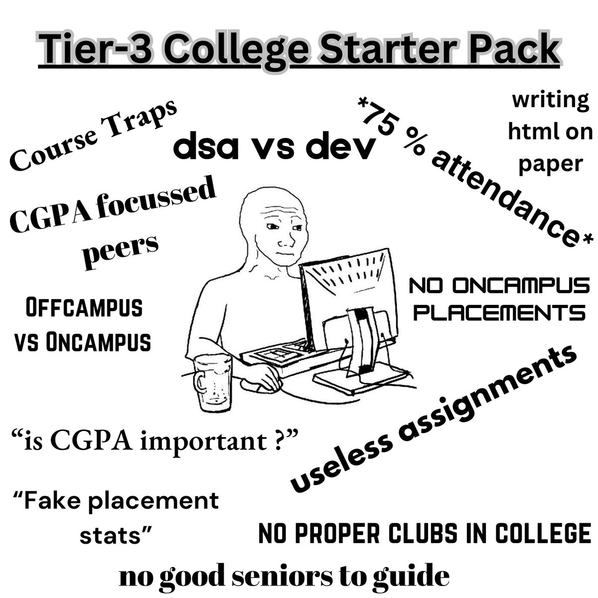 tier-3 college starter pack