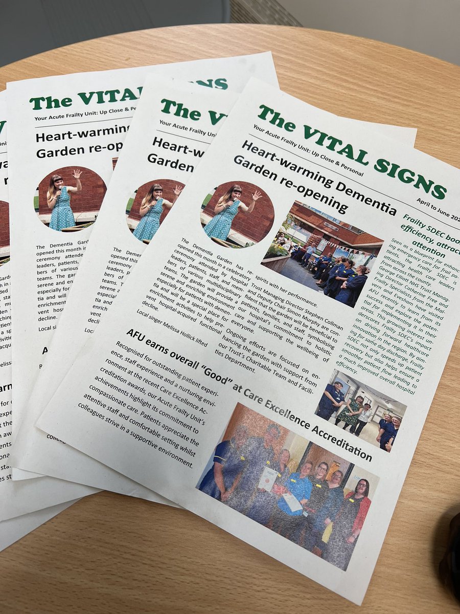 Raymond Padilla (@padillaraymond5) on Twitter photo The Vital Signs: the official newsletter of the Acute Frailty Unit <a href="/WorcsAcuteNHS/">Worcestershire Acute NHS</a>.
Always helping build a connected, motivated, and informed team that is crucial in the demanding and rewarding field of nursing. The Vital Signs: the official newsletter of the Acute Frailty Unit <a href="/WorcsAcuteNHS/">Worcestershire Acute NHS</a>.
Always helping build a connected, motivated, and informed team that is crucial in the demanding and rewarding field of nursing.