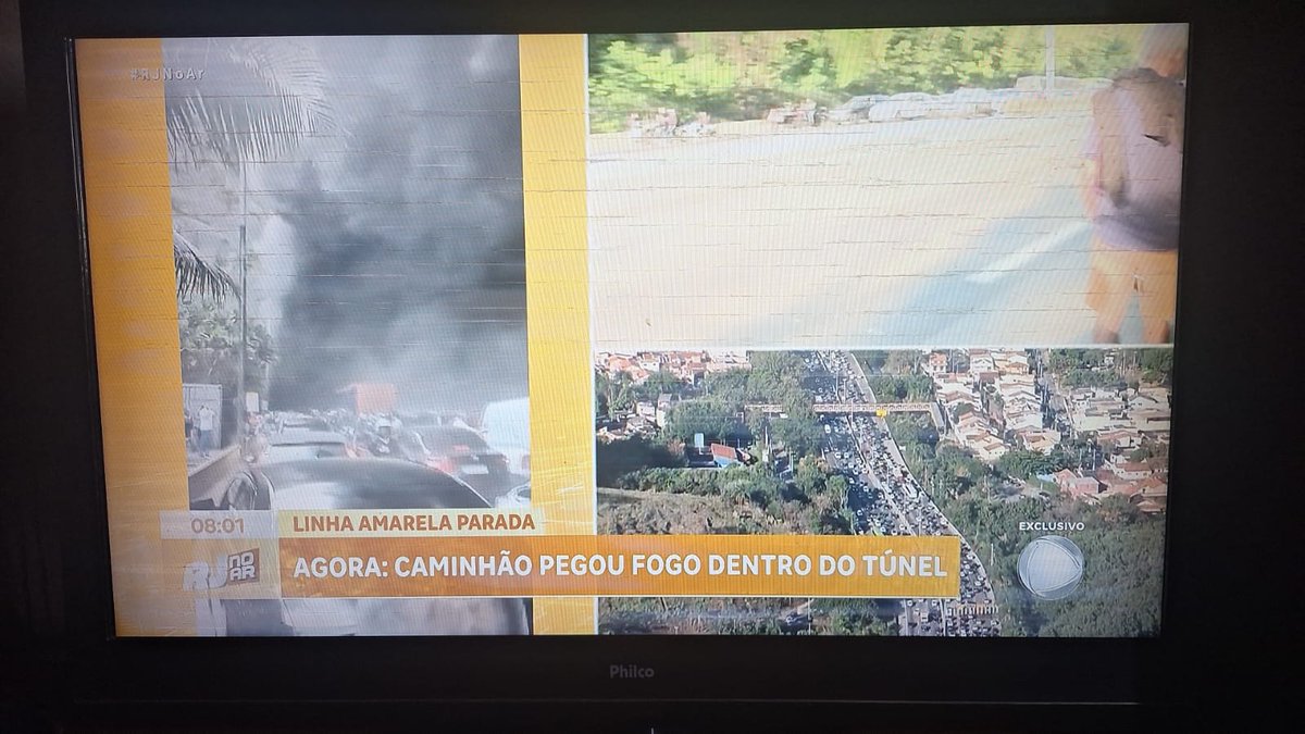 Tragédia na linha amarela zona oeste no RJ e a globo canal aberto não dá uma notícia?
Não interrompe as olimpíadas? E isso mesmo?