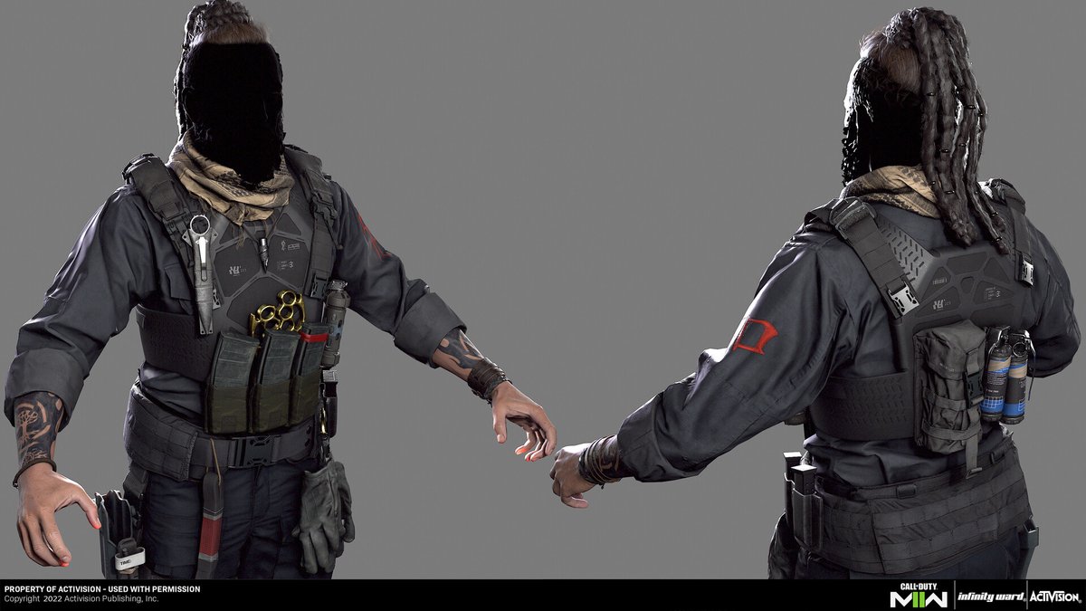 Polako93_'s tweet photo. Oz skin for Call of Duty MW2.
#callofdutymodernwarfare2 #OZ #3dartwork #characterdesign #zbrush #substancepainter #maya #marvelousdesigner #gamedev https://t.co/StyeoQFJde