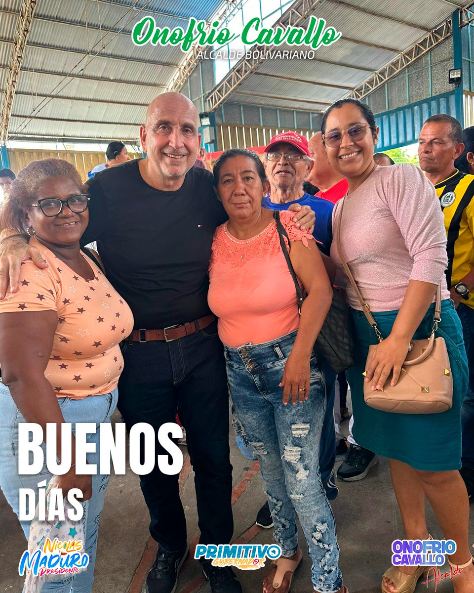 ¡Buen día para todos!

Lo que quieres no llega por sí solo, sino que requiere mucho trabajo, así que pon manos a la obra y alcanza la meta.

¡Dios los bendiga!

#PuebloSonrienteYEnPaz
#EnPazAvanzaPortuguesa
#FeEnNuestroPueblo