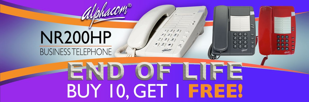 Our BEST SELLING headset compatible Business Telephone. BUY 10 GET 1 FREE!
CALL NOW ON 0161 935 1000