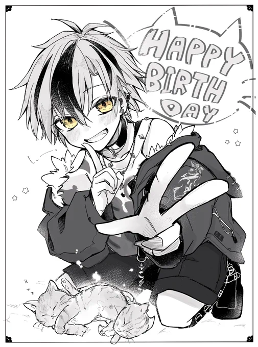 はっぴーばーすでー❕
#漆黒の水鏡
#鈴木勝誕生祭2024 