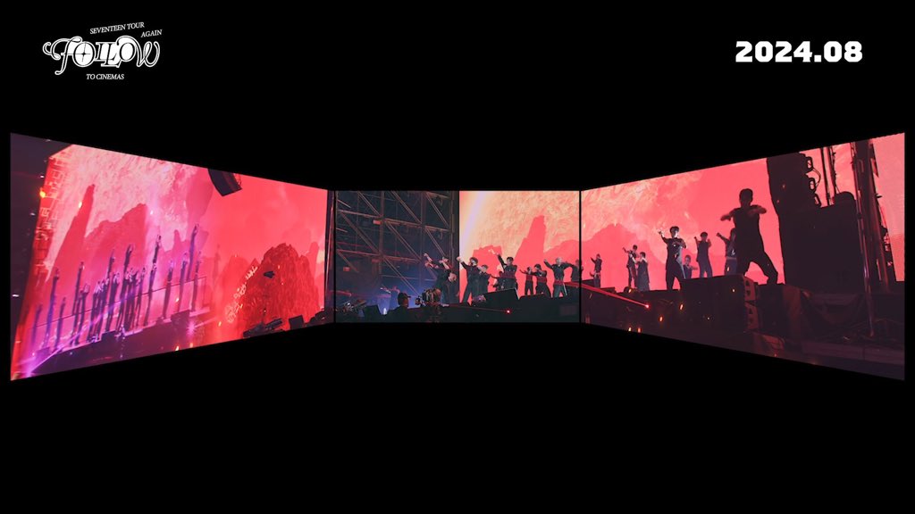 ⠀

SEVENTEEN TOUR 'FOLLOW' AGAIN TO CINEMAS 'ScreenX Trailer'
Only TWO weeks to go!
Limited screenings beginning August 21.

▶️ youtu.be/4tseQSK5MMc

 #kwanieupchar ᥫ᭡ 

⠀