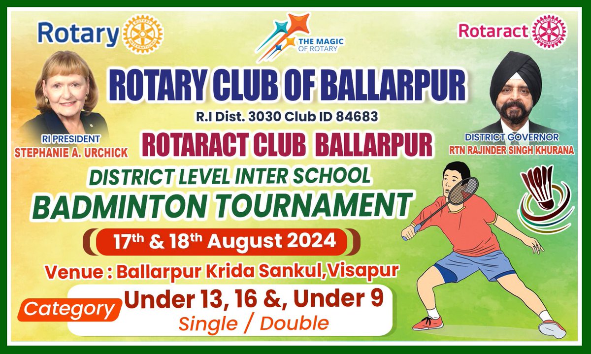 Rotary Club Of Ballarpur Dist 3030 tweet media