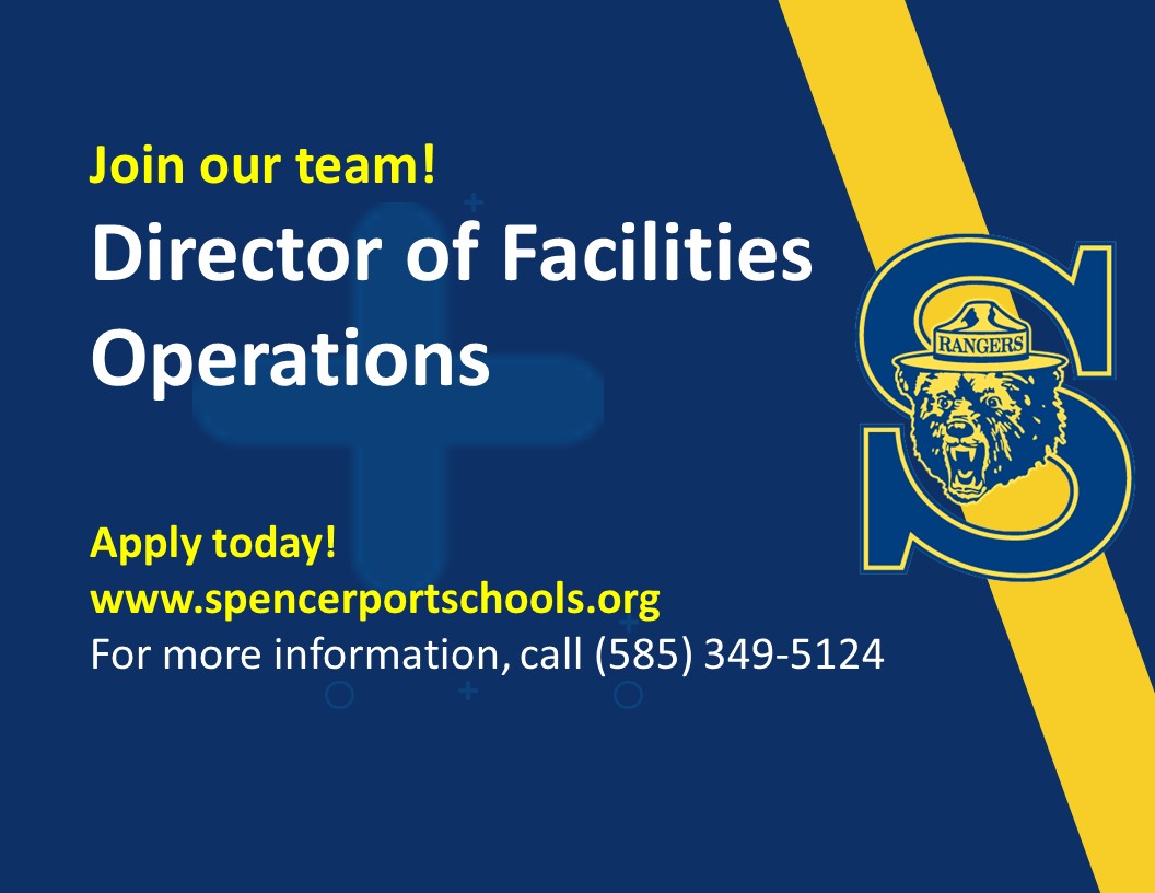 Jamie Lissow (@hr_scsd) on Twitter photo Join the Ranger Team as our new Director of Facilities Operations! #Rangerpride <a href="/SpencerportCSD/">Spencerport Schools</a> Join the Ranger Team as our new Director of Facilities Operations! #Rangerpride <a href="/SpencerportCSD/">Spencerport Schools</a>