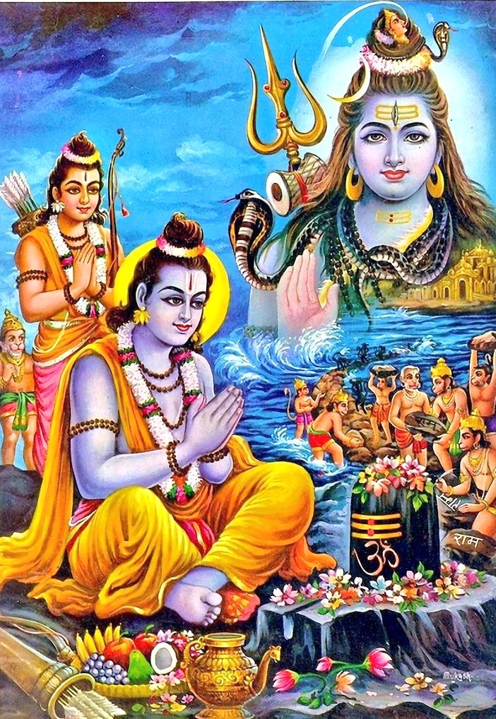 श्री राम द्वारा रचित शम्भु स्तुति- ब्रह्मपुराण

श्री राम उवाच 

नमामि शम्भुं पुरुषं पुराणं नमामि सर्वज्ञमपारभावम्।
नमामि रुद्रं प्रभुमक्षयं तं नमामि शर्वं शिरसा नमामि॥१॥

मैं पुराणपुरुष शम्भु को नमस्कार करता हूँ। जिनकी असीम सत्ता का कहीं पार या अन्त नहीं है, उन सर्वज्ञ शिव को मैं