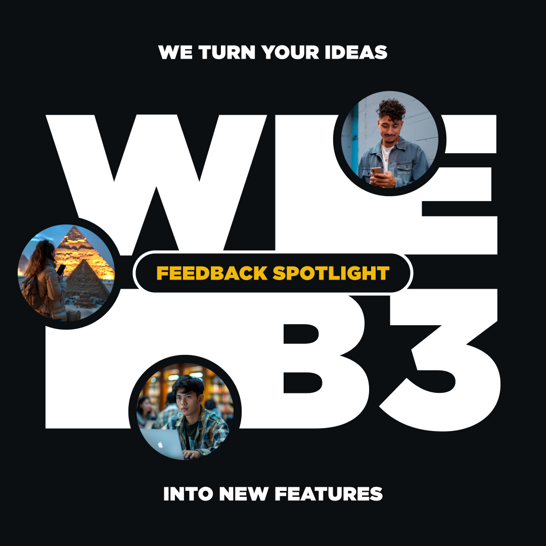 BinanceWallet's tweet photo. This week's #BinanceBuild Web3 Spotlight: Share Your Feedback!

Over the past months, we've made many product improvements based on your ideas and feedback. Thank you for helping us grow! Here's how you can leave feedback directly from the Web3 Wallet.

Check out how below ⤵️