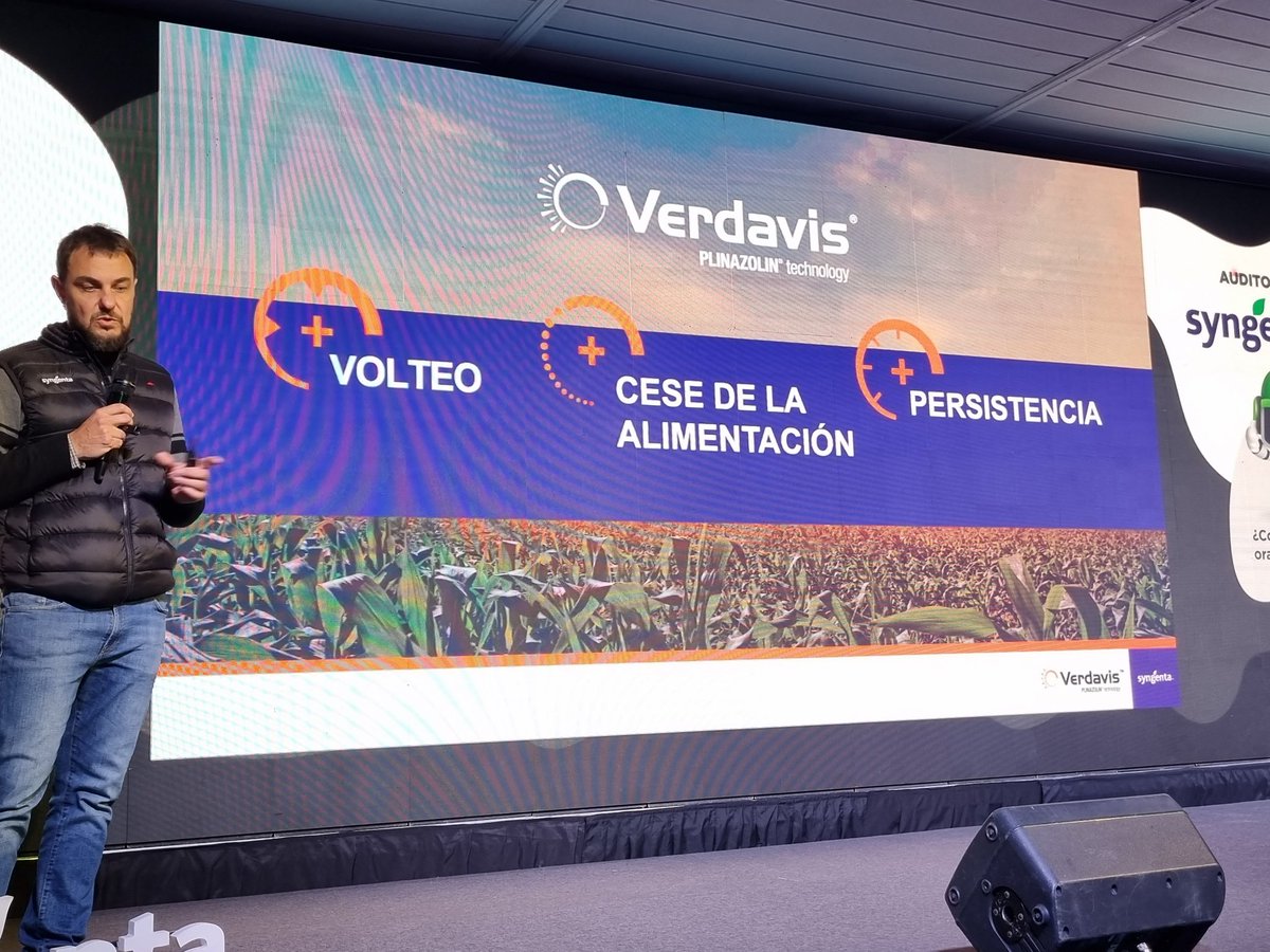 Las principales caracteristicas que hacen a Verdavis un producto superior para control de chicharrita son: 
 - alto volteo
 - cese rápido de la alimentación
 - prolongada residualidad