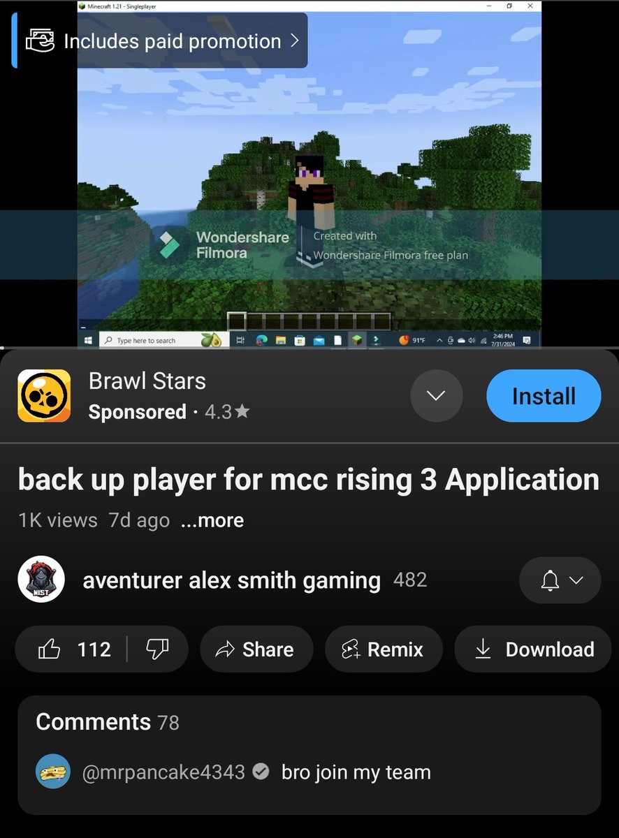 SetAir4's tweet photo. Get him in I'm MCC rising! Please. #GetAlexSmithInMCCR https://t.co/uH1nr73GiM