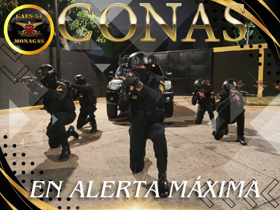Soldados en alerta permanente por la seguridad del pueblo.
#8Ago