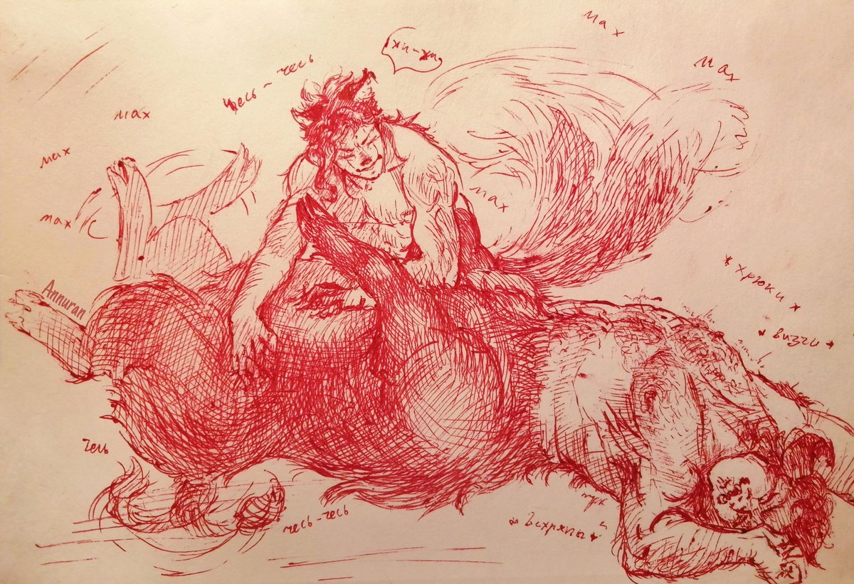 _Annuran's tweet photo. Day 4 - Folklore
These are not furries, these are... Well, yes, furries, but mythological ones. They can turn into animals at will (Jotaro the boar, this is not up for discussion)
#jotakakweek2024 #jotakak #noritars https://t.co/MOfgFaNryr
