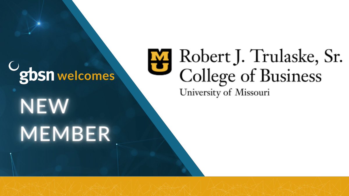 GBSN (@gbsnonline) on Twitter photo Excited to welcome the <a href="/MizzouBusiness/">Mizzou Business</a> to the Global Business School Network! Their focus on innovation and leadership will enrich our global community. We are looking forward to many impactful collaborations! Excited to welcome the <a href="/MizzouBusiness/">Mizzou Business</a> to the Global Business School Network! Their focus on innovation and leadership will enrich our global community. We are looking forward to many impactful collaborations!