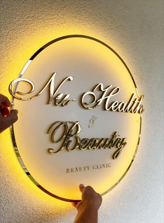 AkASign3dSign's tweet image. we believe that a well-crafted sign is more than just a name on a wall—it&apos;s a statement of your brand&apos;s identity. Our latest project for Nu-Health &amp;amp; Beauty Beauty Clinic is a testament to the precision, quality, and craftsmanship that we bring to every piece.
