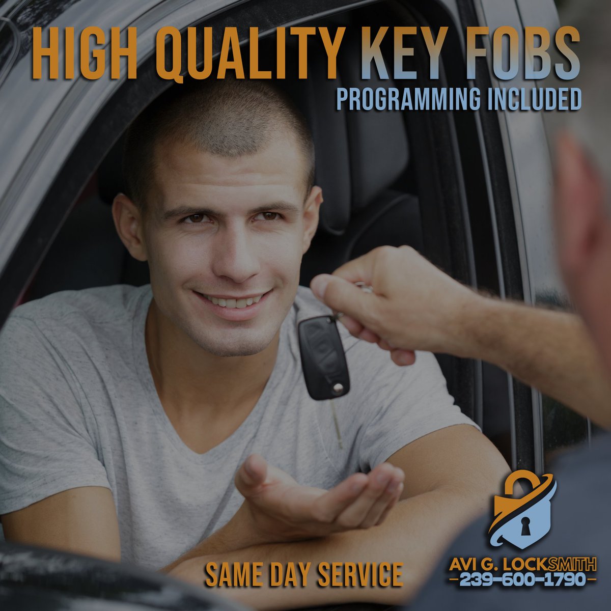 Avi_G_locksmith's tweet image. 🔐 Lost Your Key FOB? Don’t wait—call us today for quick and professional key replacement service!

#houselocks #carkeyreplacement #CapeCoral #fortmyers #lehighacres #NorthFortMyers #LocalLocksmith #LocksAndKeys #locksmith #keyProgramming #locksmithnearme