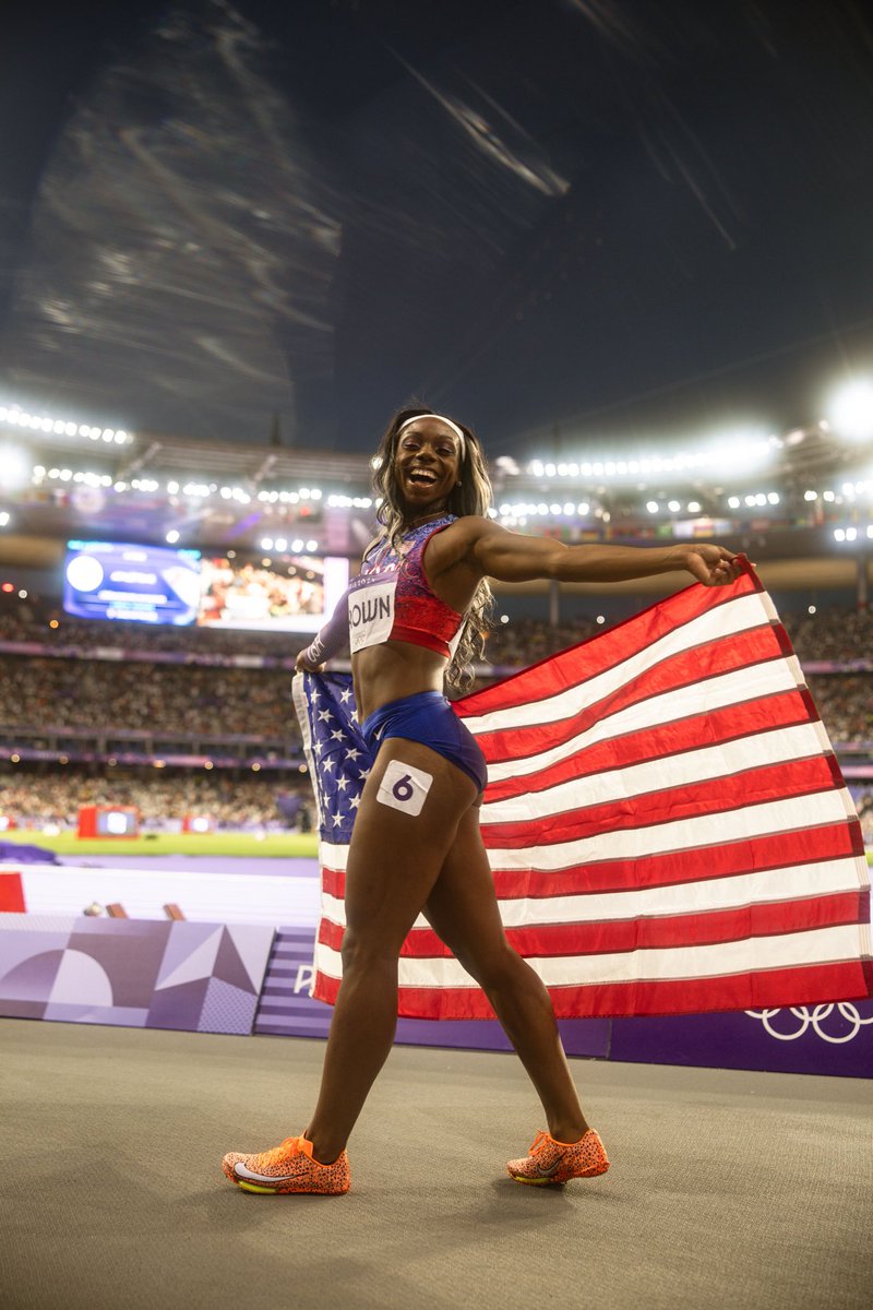 Brittany Brown, OLY tweet media