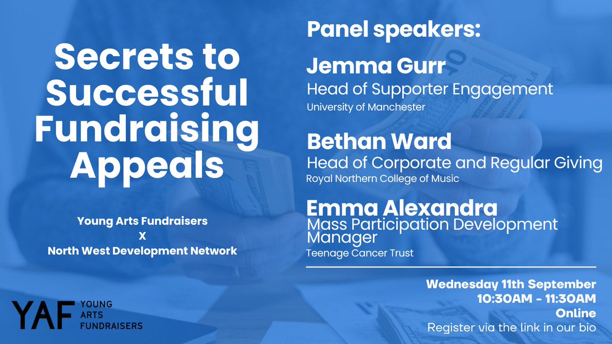 Next event: Secrets to Successful Fundraising Appeals.
 
Join us for an insightful session with fundraising experts to discuss proven strategies and techniques to engage donors and maximise your campaign's success. 💰
 
Save your spot via the link in our bio.