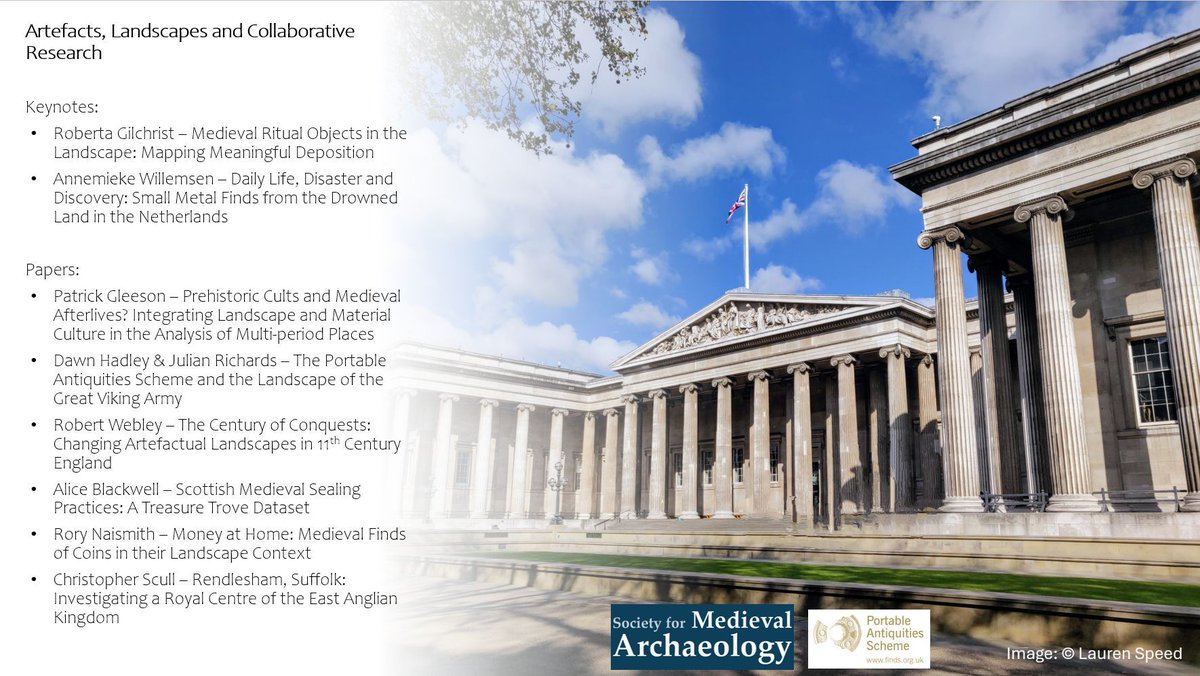 Here's the full line-up of talks for our upcoming conference. Taking place at The British Museum on Saturday 21st September 2024. Book your tickets here: buff.ly/3yvLzOu..