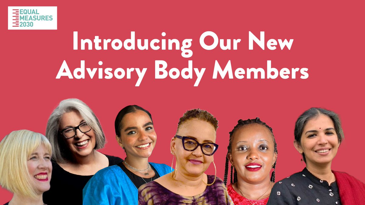 ✨ We're thrilled to introduce our new Advisory Body! This diverse group of experts will be guiding us &amp; our operations as we strive to build a #GenderEqualFuture

🔗Get to know our new Advisory Body members &amp; the work they'll be doing in our latest blog: 
equalmeasures2030.org/story/introduc…