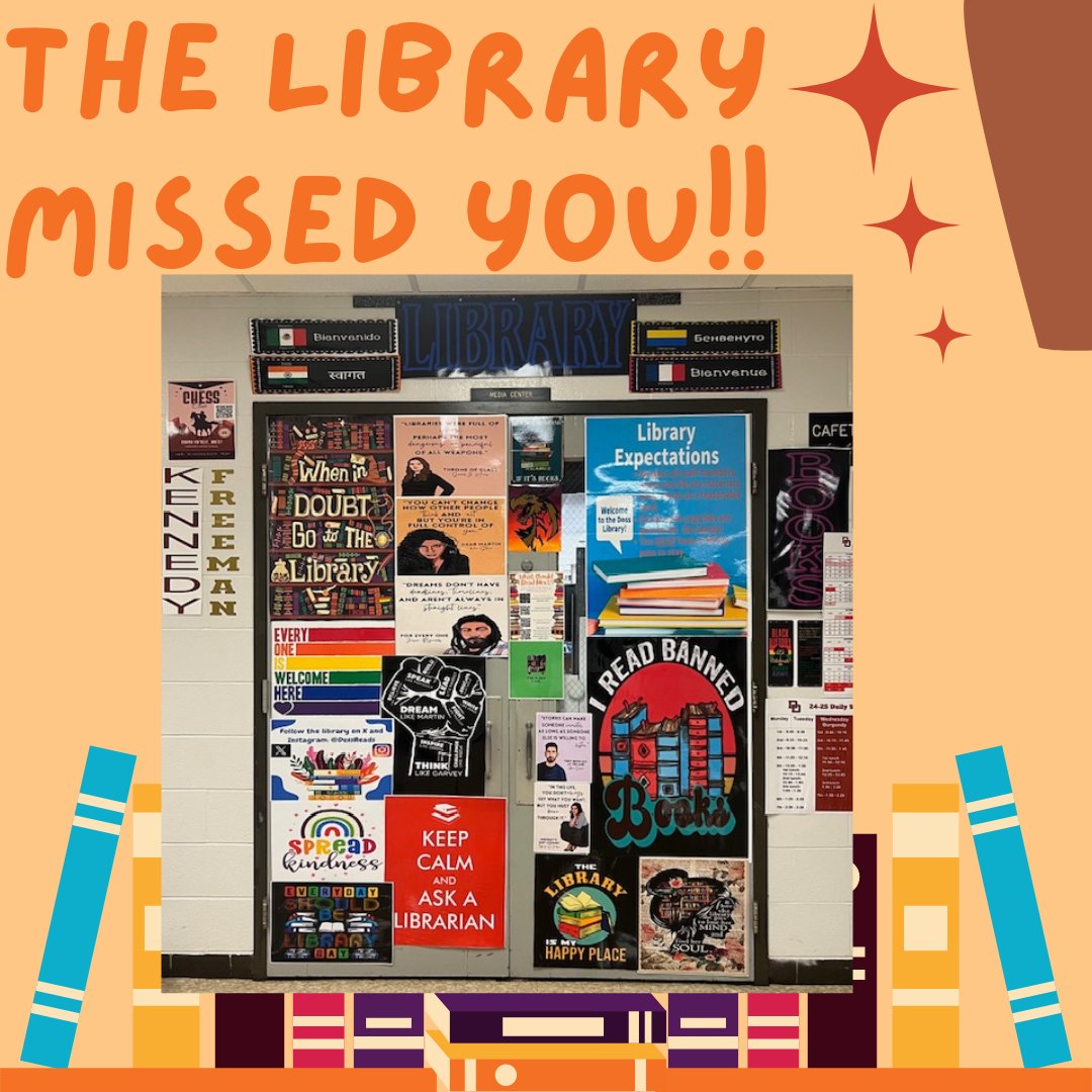 Ms. Freeman, Doss Library (@dossreads) on Twitter photo Welcome back, Dragons!!! Wishing you an awesome first day and be sure to visit us in the library! #jcpslibraries <a href="/Doss_High/">Doss High School</a> <a href="/doss_business/">DHSBusiness&Finance</a> <a href="/Doss_STEM/">Doss Health Science Academy</a> <a href="/Doss_Tech/">Doss Tech Academy</a> <a href="/JCPS_LMS/">JCPS Library Media Services Department</a> Welcome back, Dragons!!! Wishing you an awesome first day and be sure to visit us in the library! #jcpslibraries <a href="/Doss_High/">Doss High School</a> <a href="/doss_business/">DHSBusiness&Finance</a> <a href="/Doss_STEM/">Doss Health Science Academy</a> <a href="/Doss_Tech/">Doss Tech Academy</a> <a href="/JCPS_LMS/">JCPS Library Media Services Department</a>