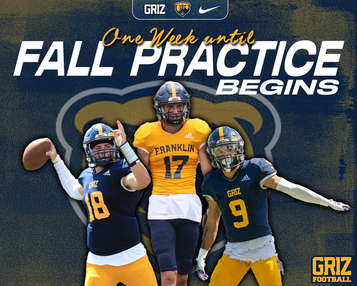 We got one more week until we get back on the the practice field! #BuildingChampions