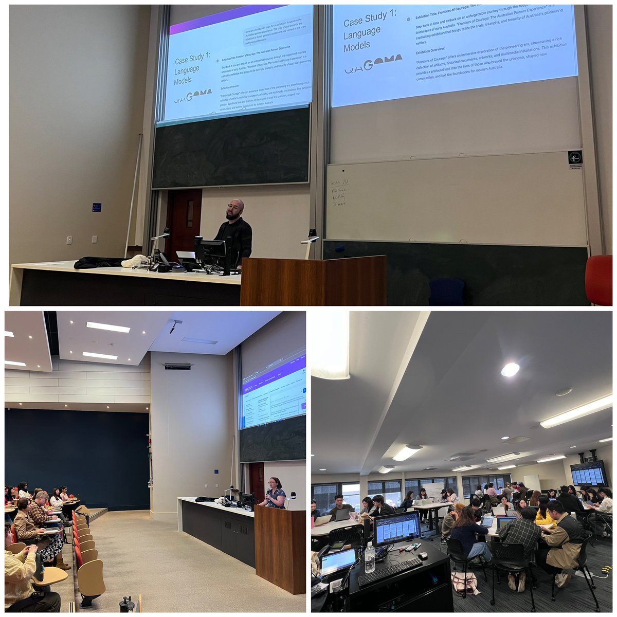 elena block (@elenablock1) on Twitter photo Wonderful #COMU7304 Digital Media lecture and workshops today. Thank you <a href="/lukemunn/">Luke Munn</a> for a super interesting and provoking talk on AI. Fantastic case studies. Engaged students, great questions. Ta <a href="/hannanlibrarian/">Angela Hannan</a> for showing students how they can use our <a href="/UQ_Library/">UQ Library</a> for assessment Wonderful #COMU7304 Digital Media lecture and workshops today. Thank you <a href="/lukemunn/">Luke Munn</a> for a super interesting and provoking talk on AI. Fantastic case studies. Engaged students, great questions. Ta <a href="/hannanlibrarian/">Angela Hannan</a> for showing students how they can use our <a href="/UQ_Library/">UQ Library</a> for assessment