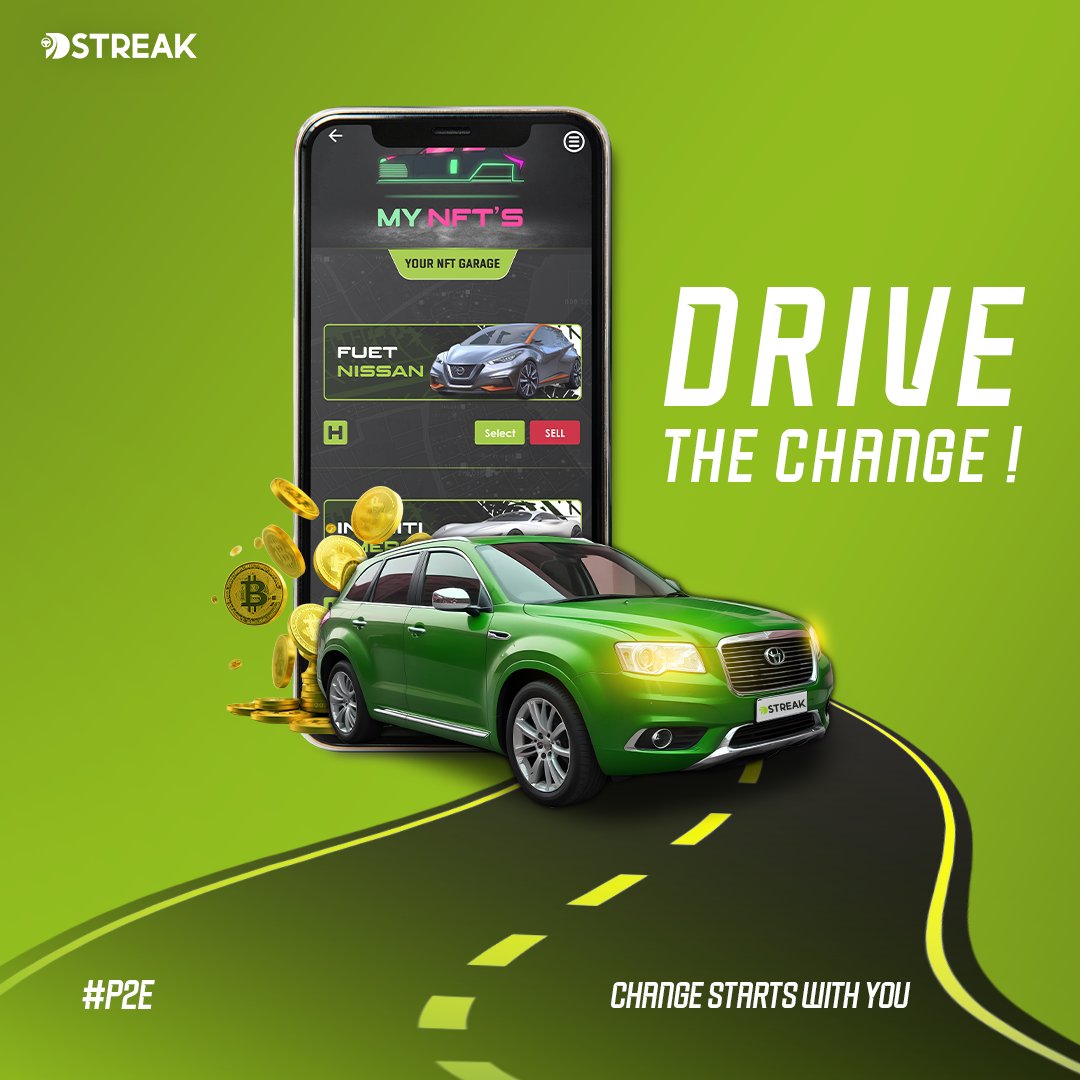 StreakDrive's tweet photo. D-Streak is more than just an app, it's a movement towards a decentralized future. Be a part of the revolution and contribute of the Web 3.0. 

✊ Join the movement with D-Streak. 

⏩ https://t.co/ro0hWC2exc

#DriveToEarn #EarnRewards #blockchain #cryptocurrency  #DriveToEarn https://t.co/AUrJNyDNDt