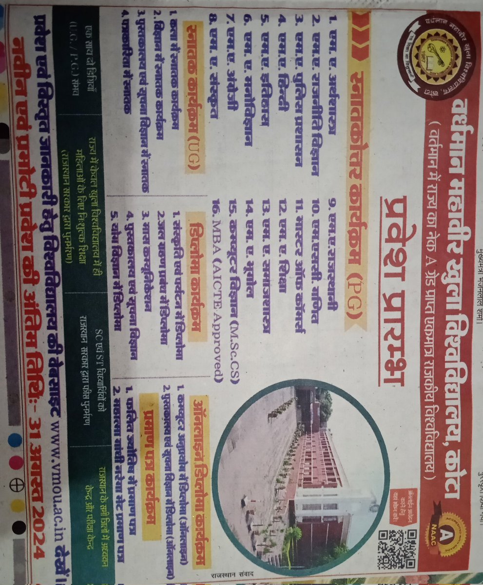 AnilKumarMSaini's tweet photo. Admission lene se purav Sochey. I have very bad experience. Msc chemistry 2022 pass out but aaj tak muje Degree and migration certificate nhi mila. Call karne par koi phone attend nhi kartey hai. https://t.co/hOWg2jpl5Q
