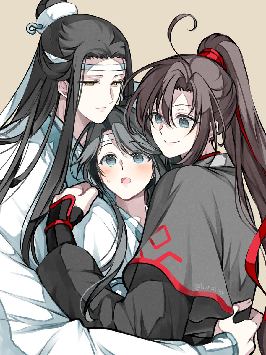 kuratba's tweet photo. パパとママ  #MDZS  #忘羨 https://t.co/kJPVsKNEqc