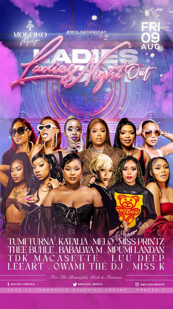 brucebhakha's tweet photo. It's going down tonight @Moloko_Menlyn we open #faceofmoloko #apbtp #ladieslovesmoloko #yougottolovemoloko #moloko4ever #molokofridays #rich4eversaturdays Featuring @Emulsypro @Djyeankeyz @sbokhuzy @PoizonDaGodfada @Darrenmocha @Thabang_Den @mutombo_lionel @MichelleForbes_  🔥🔥 https://t.co/gwaeA9I5ru