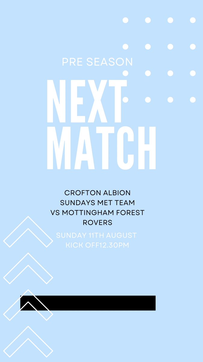 This Weekend Our Pre Season 
Continues against <a href="/MottinghamFR/">Mottingham Forest Rovers</a>