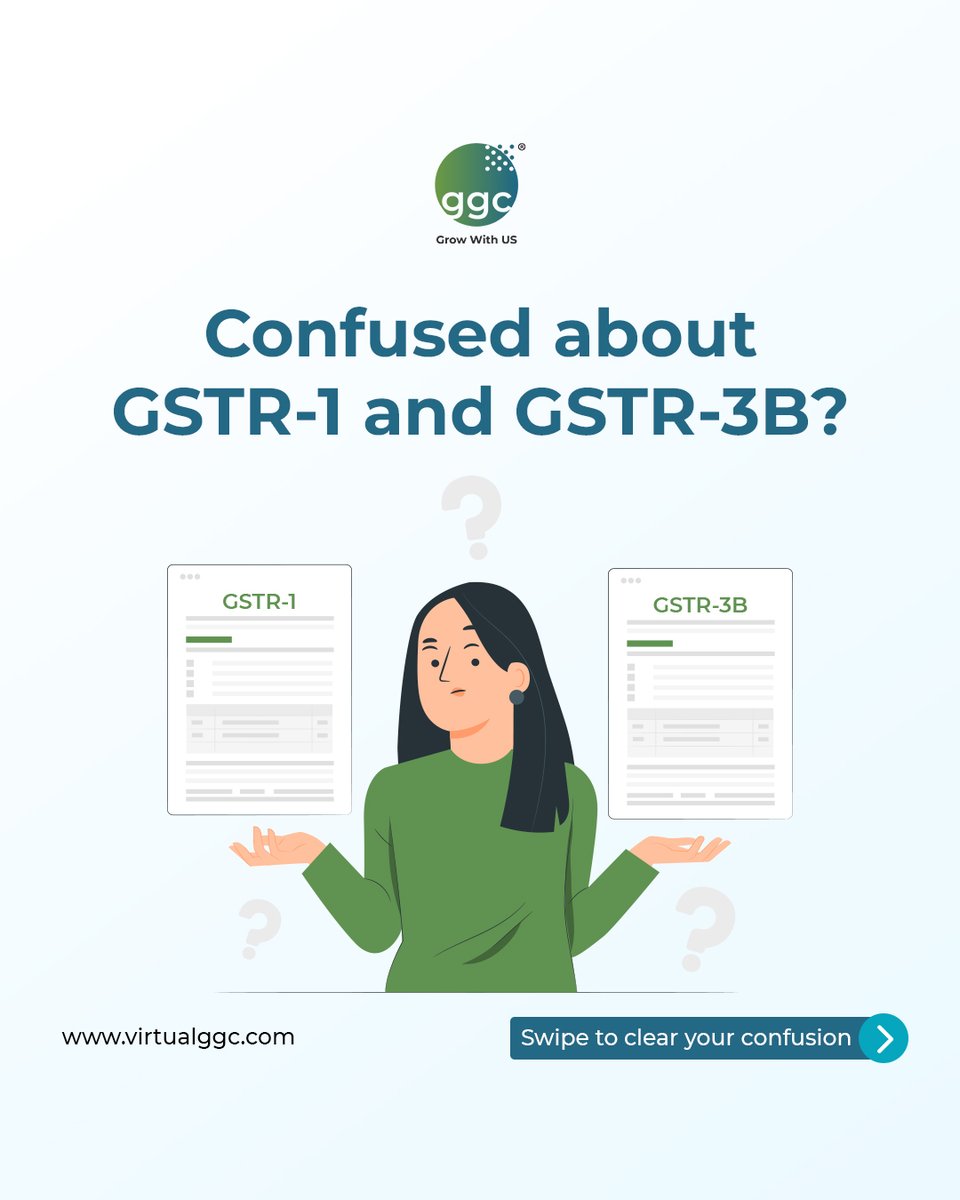 GGC_Skill's tweet photo. Timely filing of both returns is crucial for smooth GST compliance and avoiding penalties.
🌐https://t.co/cD7m2W8g4i
📧finance@virtualggc.com
📞9175018749/ 7028053077
#GSTCompliance #TaxFiling #TimelyReturns #AvoidPenalties #VirtualGGC #GSTReturns #FinanceTips #TaxSeason https://t.co/oyW7KcNHLa