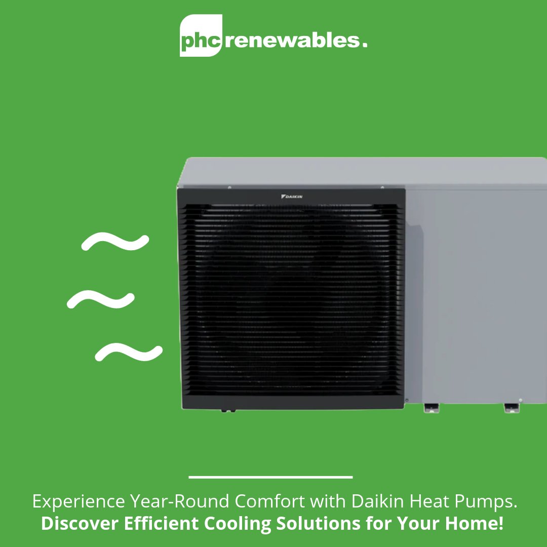 PHCRenewable's tweet image. Discover Year-Round Comfort with Daikin Heat Pumps 🌡️

Transform your indoor environment with the comfort and convenience of Daikin heat pumps. 

shorturl.at/tpI2u

#PHCParts #Daikin #HeatPumps #HVAC #YearRoundComfort #EnergyEfficiency #HomeComfort