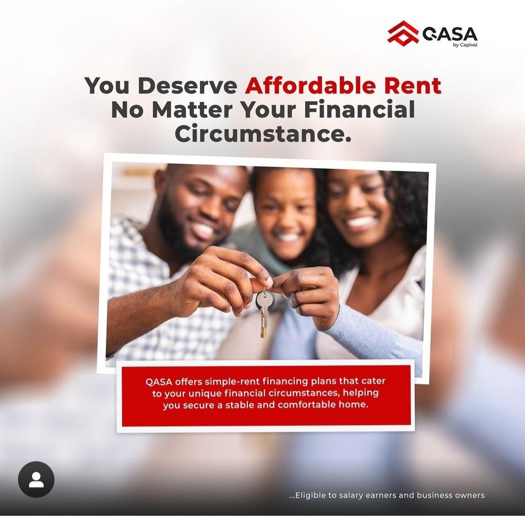 CapivalInvest's tweet photo. Everyone deserves comfortable accommodation and affordable rent. With QASA your financial situation does not dictate your ability in securing an accommodation or renewing your rent. 

Apply today at https://t.co/2T9NzGWPu5 
.
.
.
.
.
#qasa #qasabycapival #rentfinancing https://t.co/xCRsE6fwrD