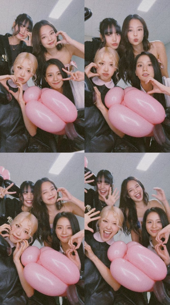 lallalisaa_m's tweet photo. MY OT4 🥺💖💖💖 huhu iyak ulit while watching https://t.co/DHmXsSPYkP