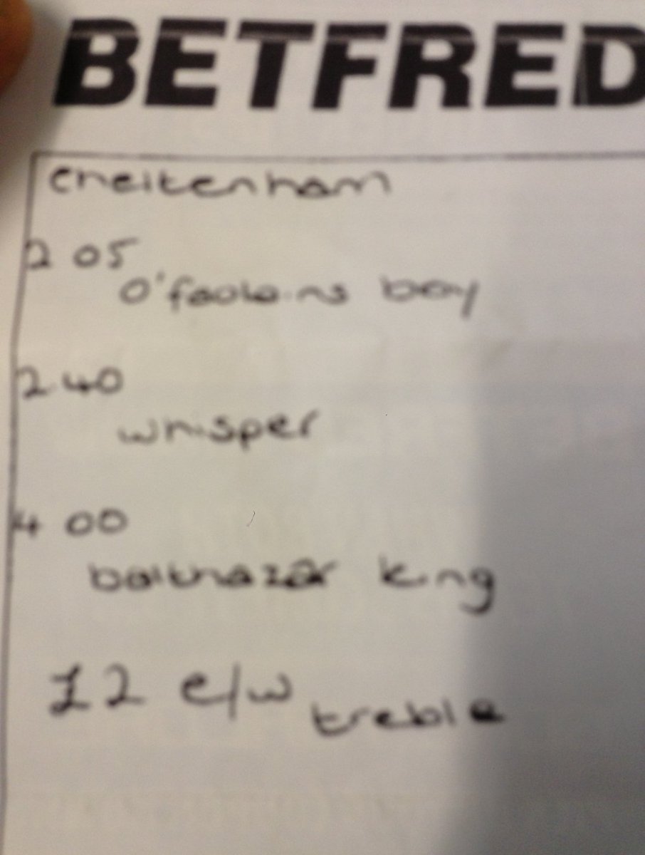 jayduncalf's tweet photo. @GetYourTipsOut Always be this for me back in 2014. 12/1, 14/1, 4/1. Won by a neck, short head, short head. Paid over 2k https://t.co/i9OXWtLt4x