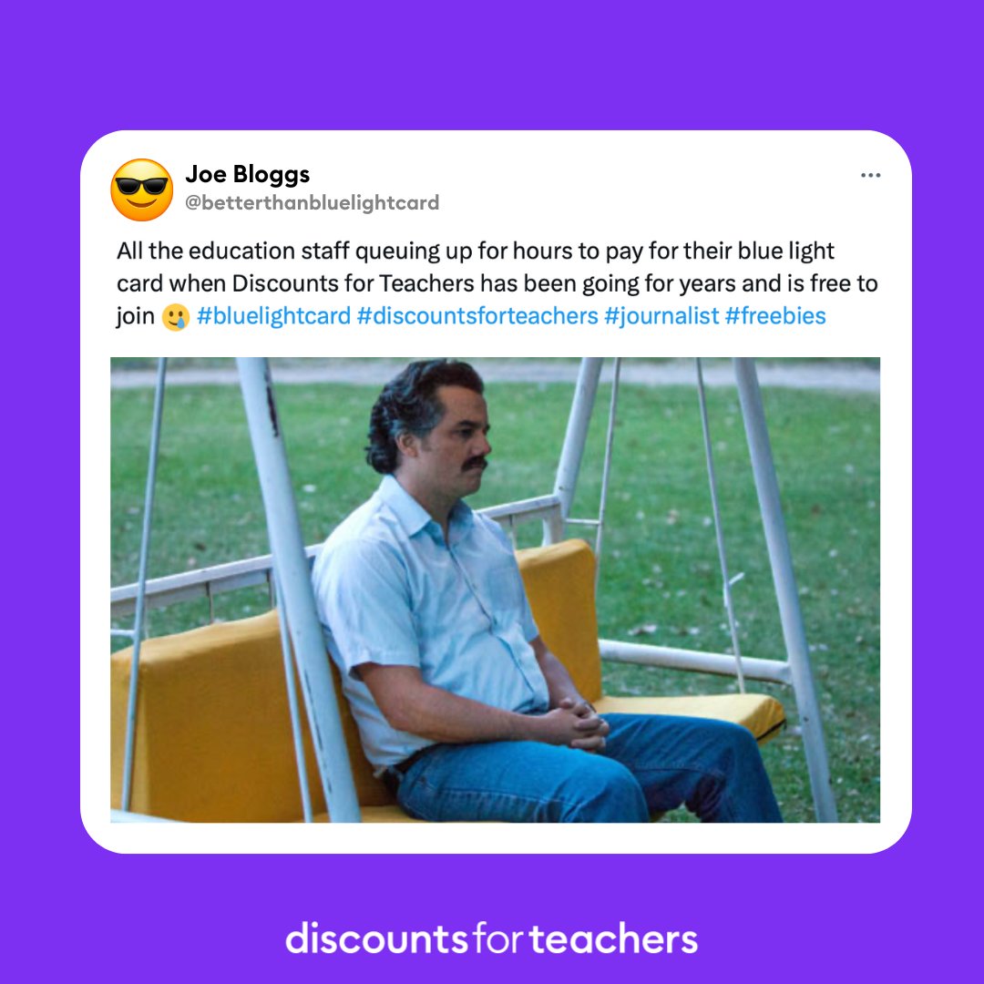 We've always been here, and we've always been free 🤷‍♀️

Sign up now and save on your favourite brands for free: ow.ly/ibSN50STVxY

#teacherdiscounts #discountsforteachers
Teacher discounts - discounts for teachers