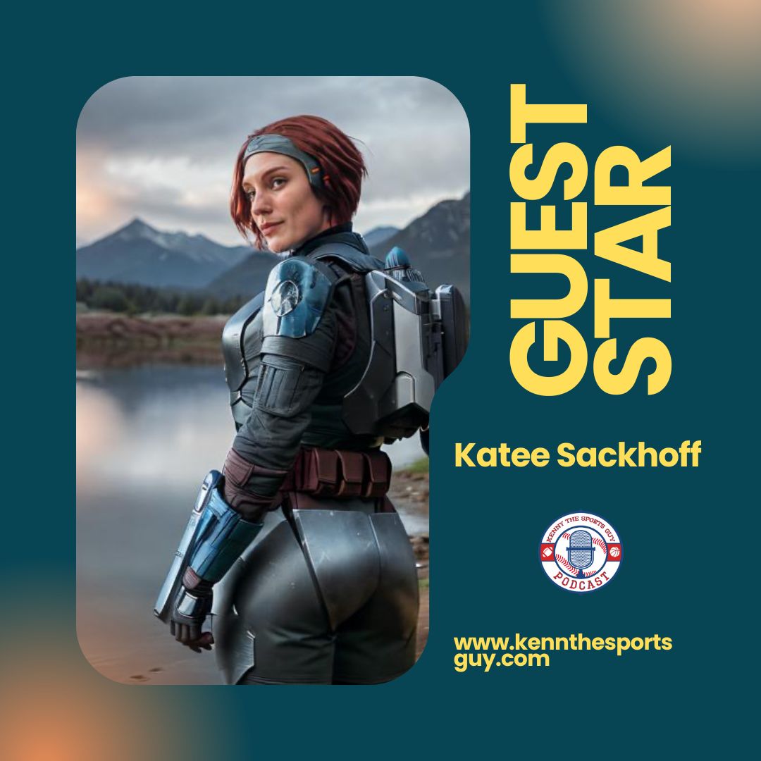 kenny_sports's tweet photo. Just wrapped an EPIC interview with the incredible @kateesackhoff
We dove deep into everything from #BattlestarGalatica to #StarWars and #TheMandalorian. Plus, she spilled some exclusive tea about her new podcast @TheSackhoffShow
Tune in tomorrow for the full convo! #StarWars https://t.co/R2GZpzVz75