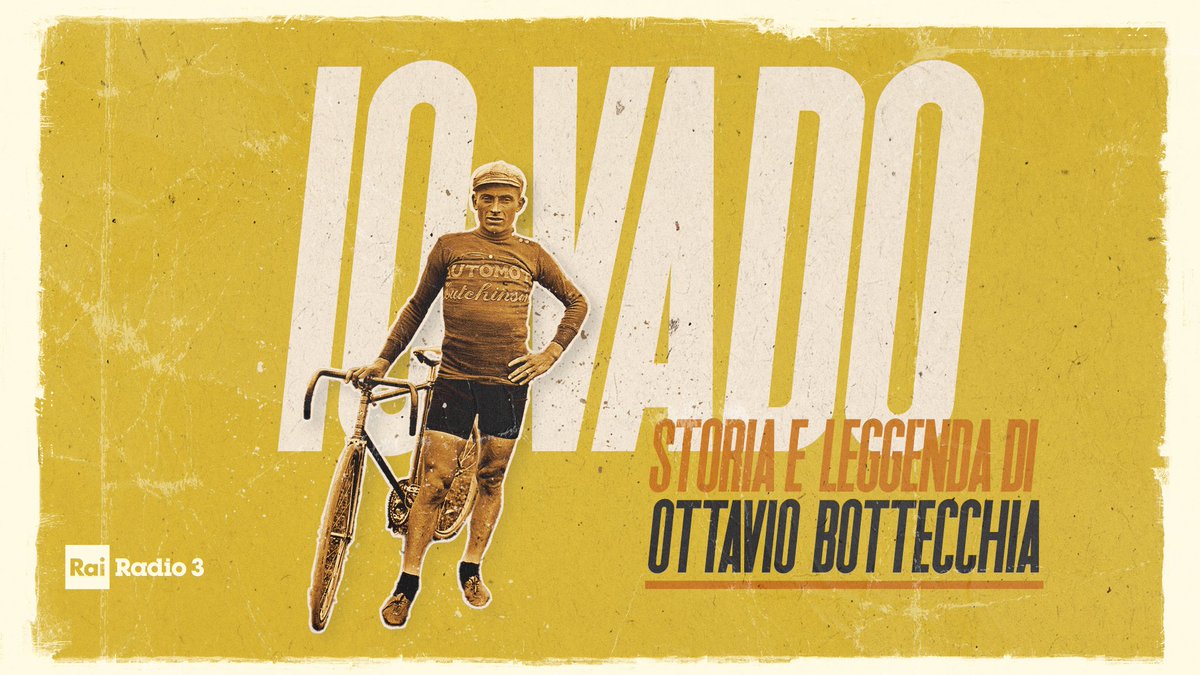 Radio3tweet's tweet photo. Un eroe felicemente antieroico. Un campione tutto fatica, lavoro e bontà. Uomo semplice e atleta portentoso. Storia e leggenda di Ottavio Bottecchia in un podcast originale raccontato da Gian Luca Favetto, qui https://t.co/2sYRbeoOXJ https://t.co/u8ggP8ZD6u