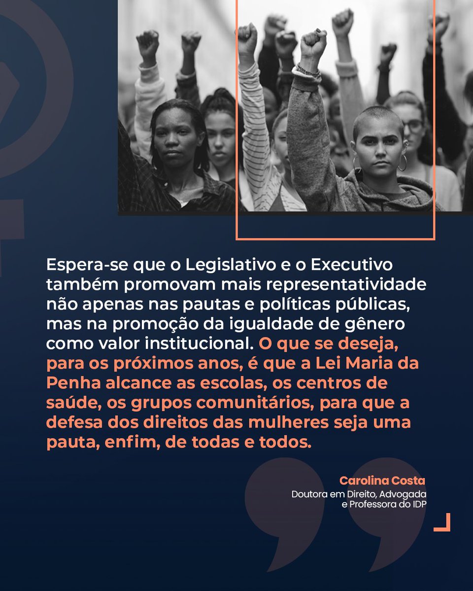 📢 Lei Maria da Penha completa 18 anos!

Nossa professora Carolina Costa reflete sobre esse marco legal e seu maior desafio: a implementação da perspectiva de gênero em todas as esferas estatais.