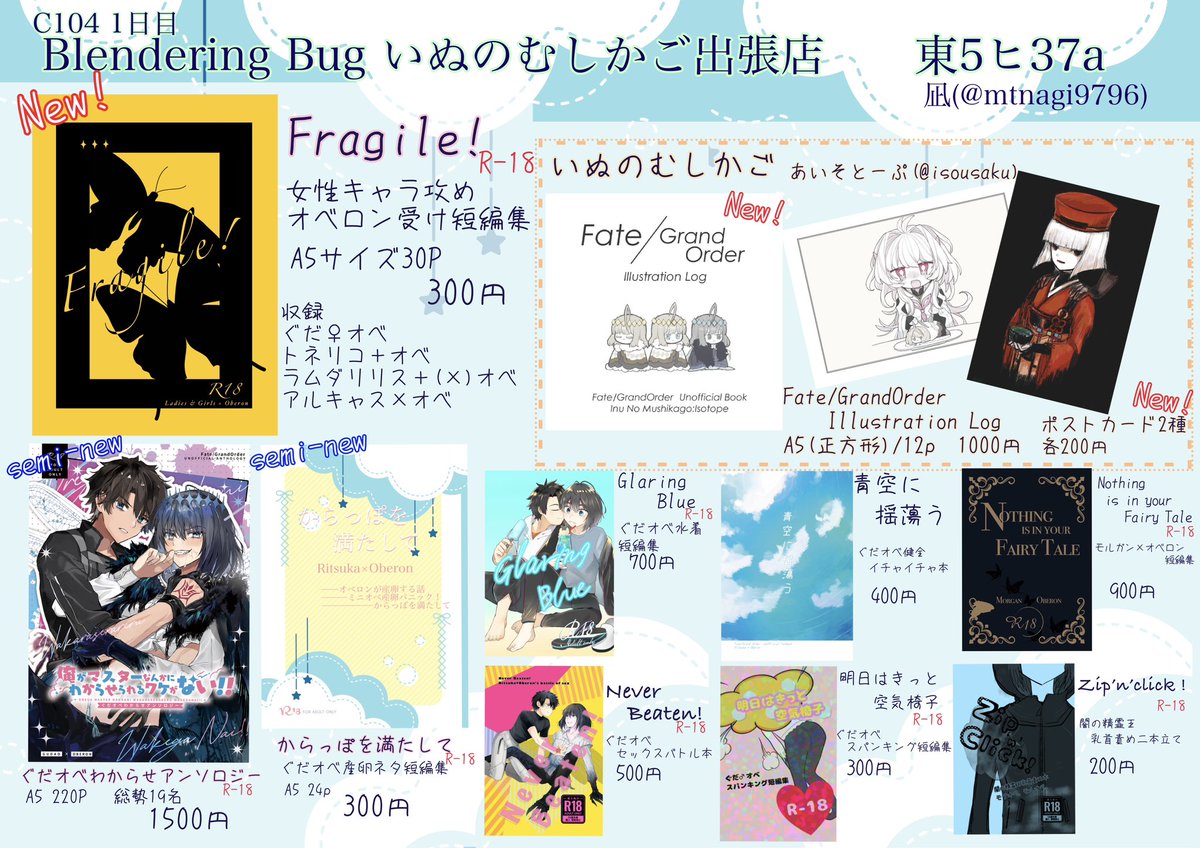 ぐだオベわからせアンソロジー(通販中/12/1東6ま57a ぐだオベわからせアンソロジー(通販中/12/1東6ま57a