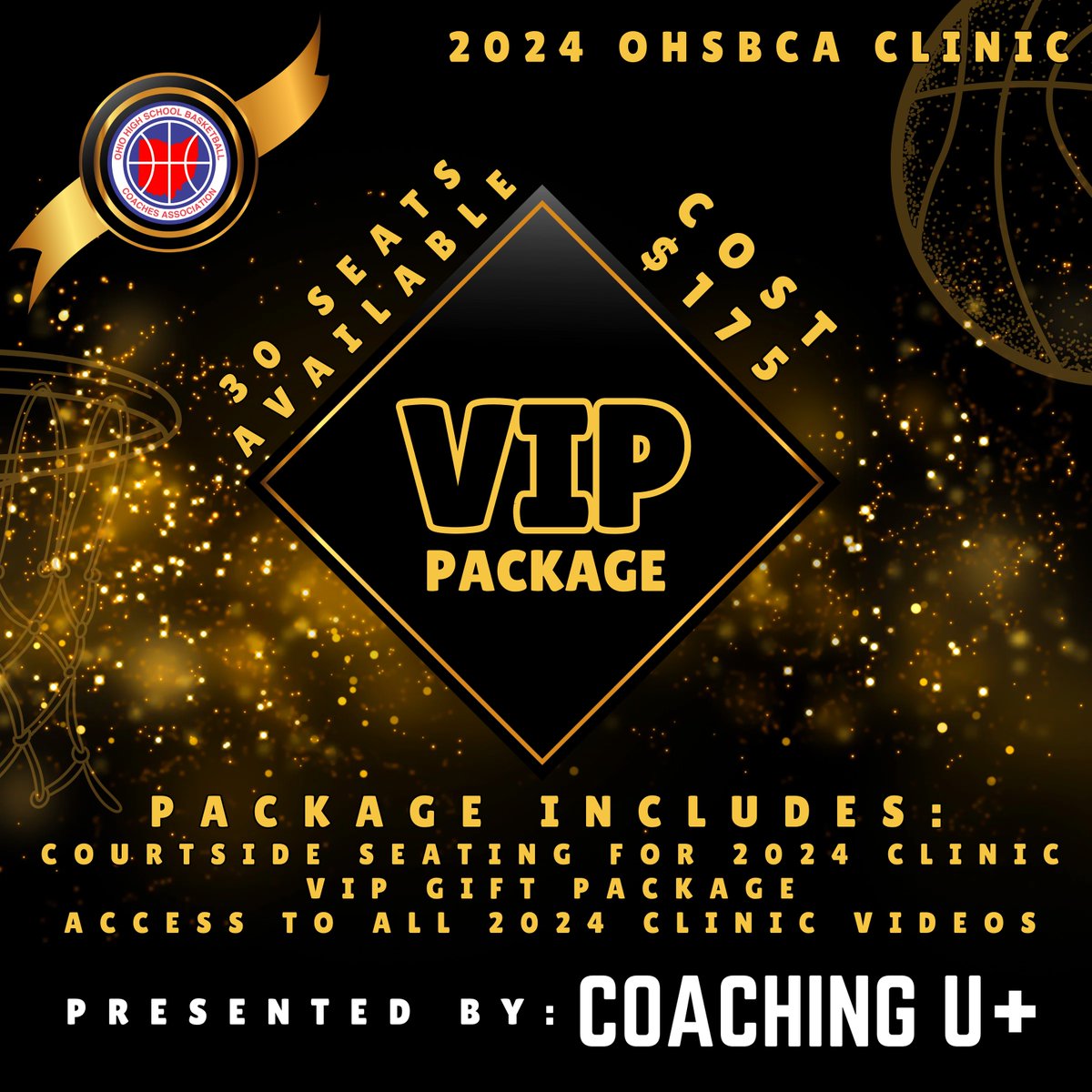 ohioBKcoaches's tweet photo. We would like to welcome a few of our VIP’s to the 2024 OHSBCA Clinic presented by BSN Sports. If you would like the VIP treatment this year at the Clinic, click the link below to sign-up. Only 30 VIP spots available.

https://t.co/tpyStcQsIu https://t.co/sdyaJeyagv