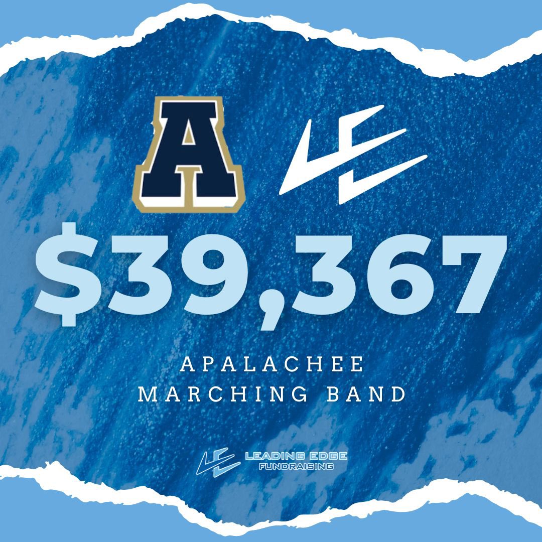 leadingedge_NGA's tweet photo. 🚨NEW RECORD 🚨 
HUGE S/O to Mr Muldrow &amp; Apalachee Marching Band for setting a new GA Band record for most raised in 10 day. 

With help from our @LaunchFundrais1 &amp; coming ready to work they raised over $39,000🔥🔥

@CoachM_Hancock @APALACHEEAD @ApalacheeHS @CoachKyleBailey https://t.co/HiXQ4hvy0E