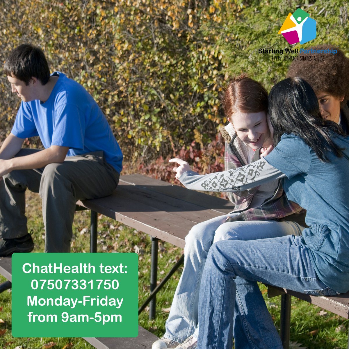 HWHCT_NHS's tweet image. Is your child feeling left out this summer and needs someone to talk to? They can still get confidential support from a school health nurse. 

📲Text ChatHealth at 07507331750, Monday-Friday, 9am-5pm, for ages 11-19 in Worcestershire.

 #SummerSupport #ChatHealth