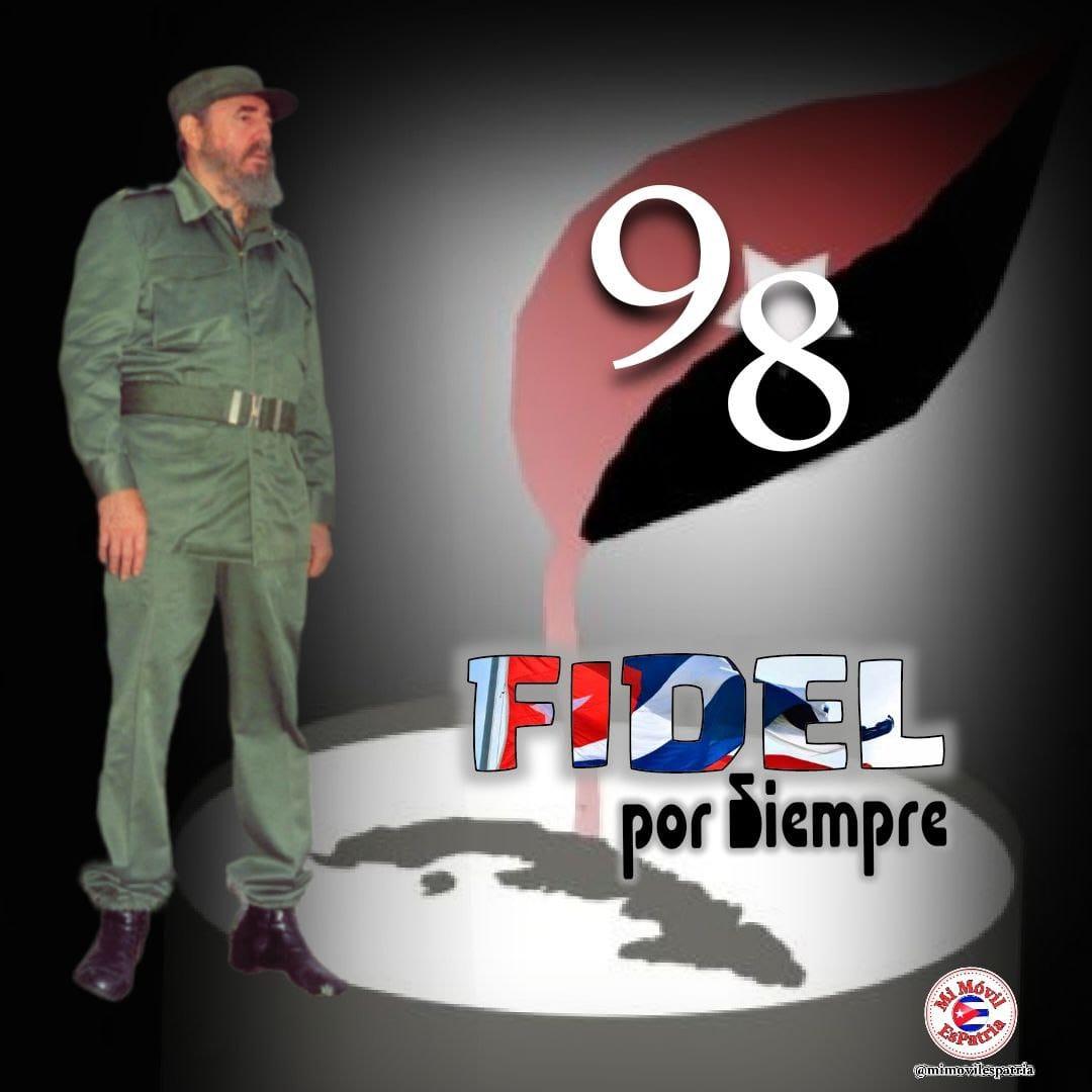 AlemanMarena's tweet photo. #FidelViveEntreNosotros  Pocos días faltan para festejar un aniversario más de unos de los más grandes líderes que ha tenido la historia #FidelPorSiempre #CubaViveEnSuHistoria #QuimimpexQuimimpex #QuimicaParaLaVida #IndustriasMindus https://t.co/2iLQ3hdTuj