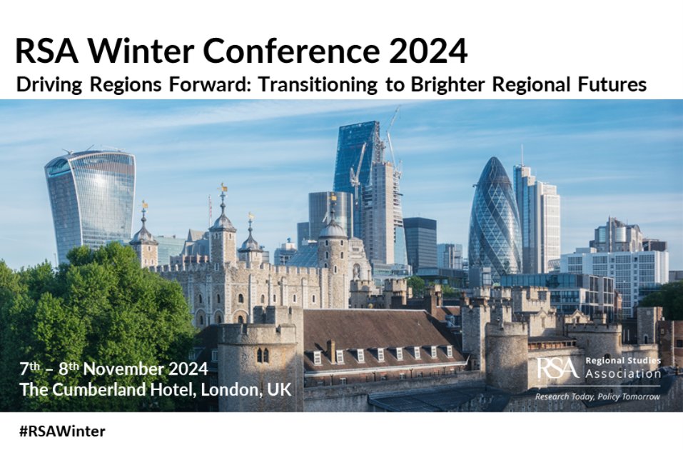 📑 Procrastinating writing your abstract for #RSAWinter? Our fantastic plenaries &amp; speakers will get you motivated:

▶️The Future of the RSA
▶️Pedagogies of Regional and Urban Studies
▶️@RSA_TPG Lecture

⌛Abstract deadline: 20 August 

💻 bit.ly/WCPlen24
