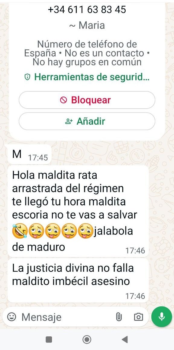 OliverRivasP's tweet image. Este es la razón por la que el Presidente propuso traslado a telegram. Administración de whatsApp vende datos de personas cercanas al gobierno (es decir casi todo el mundo directa o indirectamente). Esto llegó a trabajador de una institución👇🏾

#PuebloSonrienteYEnPaz
Hecho Está