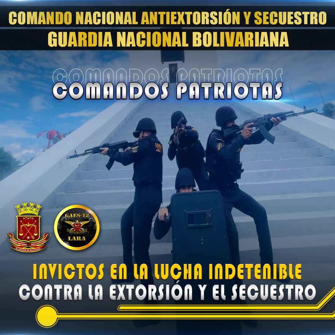 UicCmdte's tweet photo. #8Ago || Nos mantenemos Invictos en la lucha contra la Extorsión y el Secuestro.

.@GnbGaranteDePaz https://t.co/RrCHQB3q8S