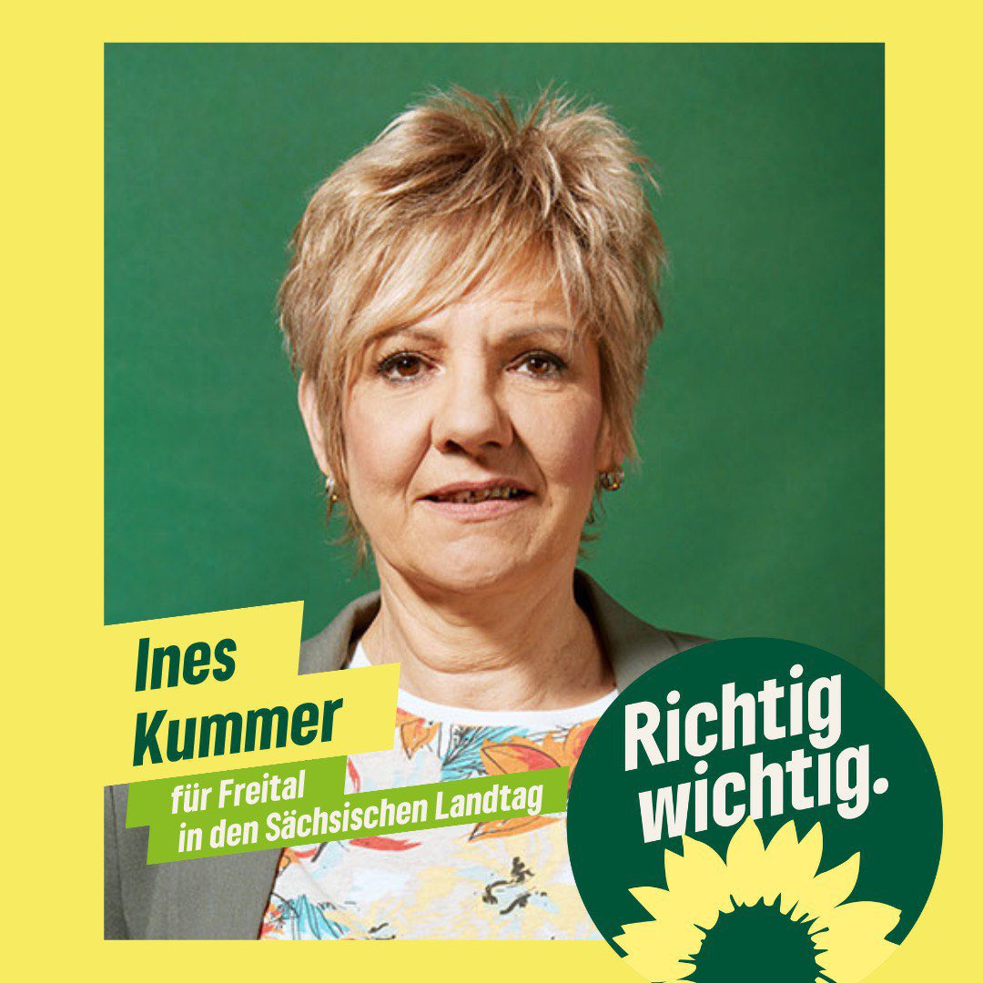 Ich will für mehr Beteiligung von Jung &amp; Alt, Tierschutz, Sportförderung und flächendeckende Eneuerbare Energien kämpfen 💪 #richtigwichtig

ineskummer.de