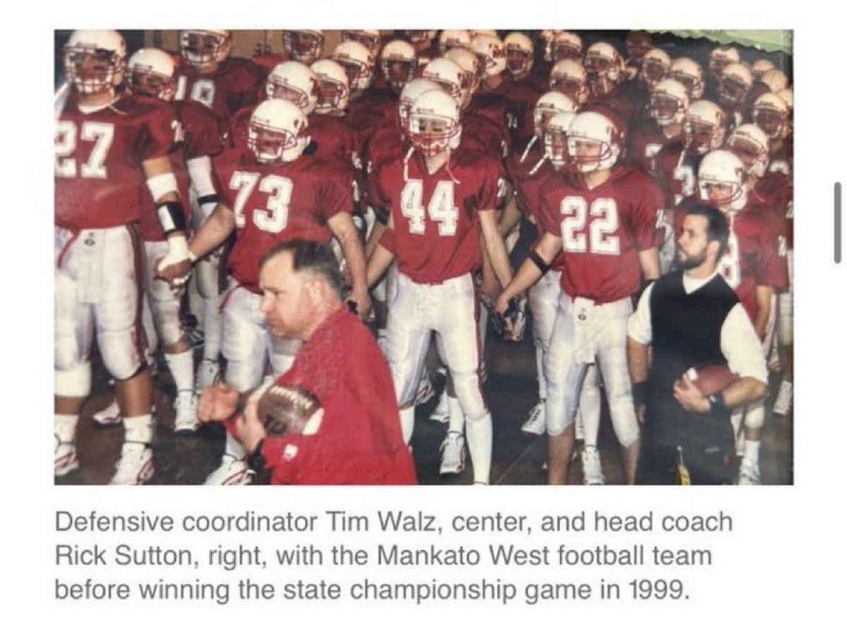 LauraLoomer's tweet photo. Wow. 

@GovTimWalz not only lied about his military service, but looks like he lied about being a head football coach. 

He loves pretending like he’s a down to earth tough white dude. 

But he’s just a fraud.

He served as an “assistant coach”.

All Tim Walz does is LIE! https://t.co/eLiPXpGrre